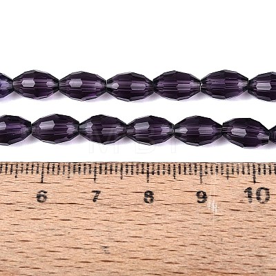 Transparent Glass Beads Strands GLAA-N071-01A-A20-1