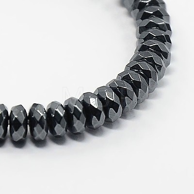 Non-magnetic Synthetic Hematite Beads Strands G-O004C-03A-1