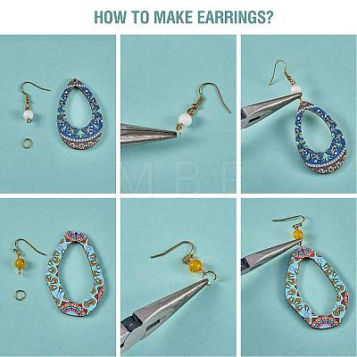 DIY Earring Making Kits DIY-SZ0008-22-1