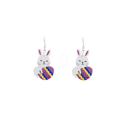 Easter Acrylic Dangle Earrings FS-WG521CC-01-1