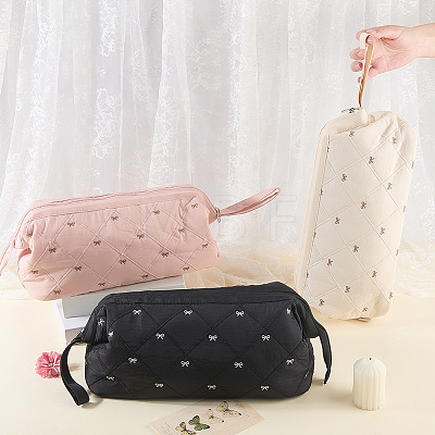 Cotton Cloth Hair Dryer Storage Zipper Bags AJEW-WH20054-331A-1