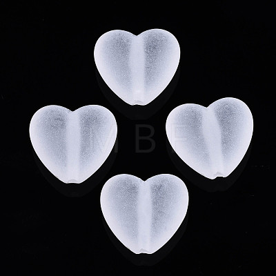 Transparent Acrylic Beads X-OACR-T003-235-1