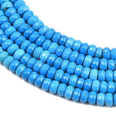 Natural Magnesite Beads Strands G-Z143-F01-01A-1