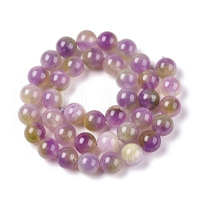 Dyed Natural White Jade Beads Strands G-T138-10mm-210-9-1