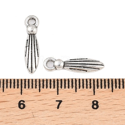 Tibetan Style Alloy Pendants PALLOY-A024-07AS-1