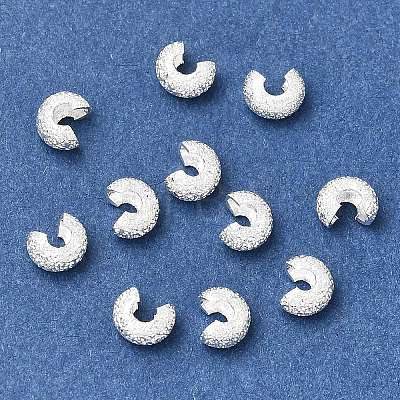 Brass Crimp Beads Covers KK-CBA1A60-05S-1