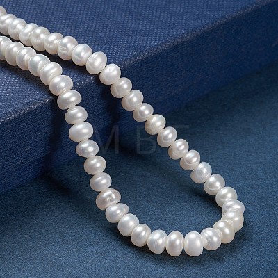 Natural Cultured Freshwater Pearl Beads Strands PEAR-G007-39-1