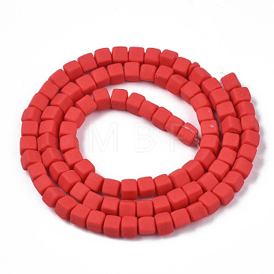 Handmade Polymer Clay Beads Strands CLAY-N008-061-06-1