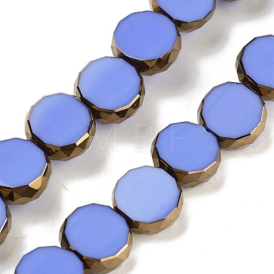 Imitation Jade Glass Beads Strands GLAA-H032-02-04-1