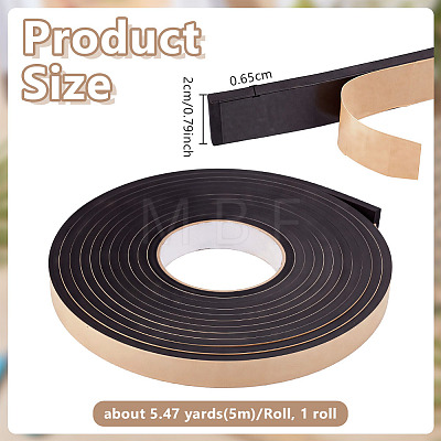 EVA Single-Sided Adhesive Foam Tape AJEW-WH0871-29A-1