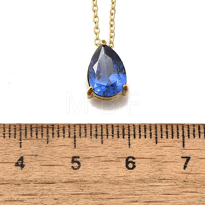 304 Stainless Steel Necklaces NJEW-R022-01G-09-1