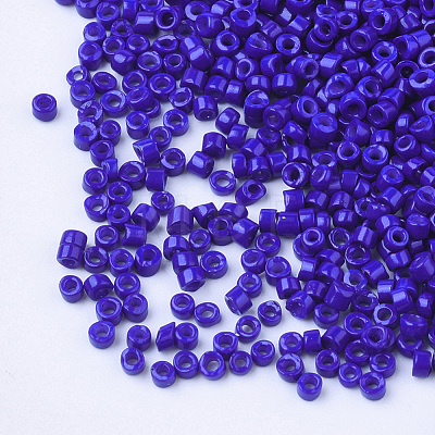 Glass Cylinder Beads SEED-Q036-01A-D01-1