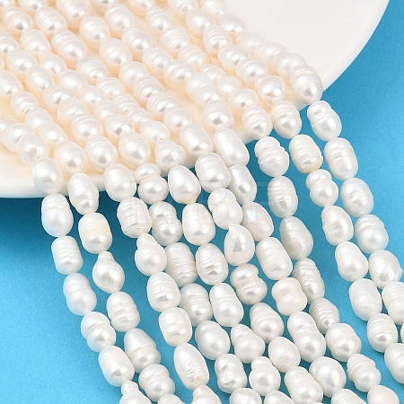 Natural Cultured Freshwater Pearl Beads Strands PEAR-F020-20A-1