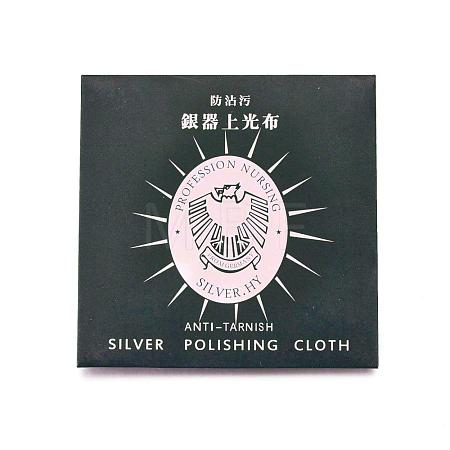 Suede Fabric Silver Polishing Cloth AJEW-G004-04-1
