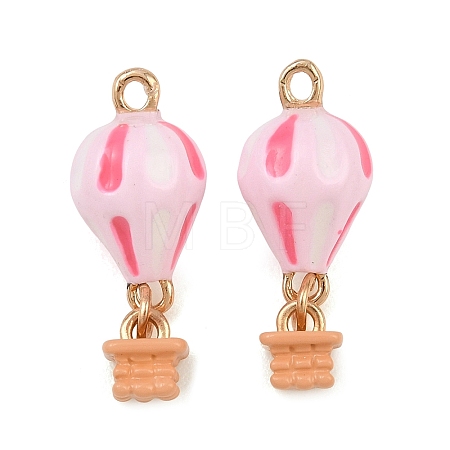 Alloy with Enamel Pendants AL-CBA1FD3-07G-02-1