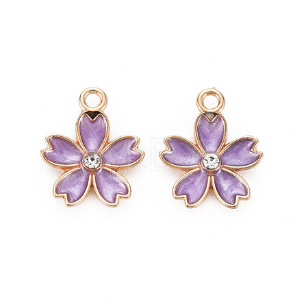 Alloy Enamel Pendants ENAM-S121-052E-1