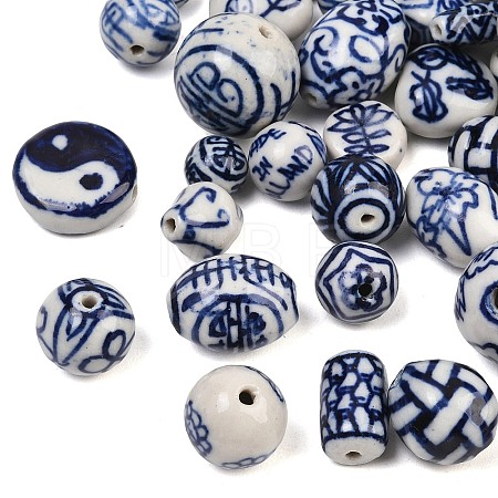 Handmade Porcelain Beads PORC-P038-01M-1