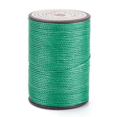 Round Waxed Polyester Thread String YC-D004-02E-129-1