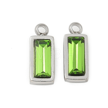 304 Stainless Steel Charm STAS-L022-242P-09-1