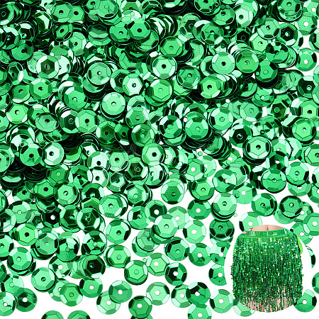 6000Pcs Plastic Paillette Beads PVC-PA0001-01C-1