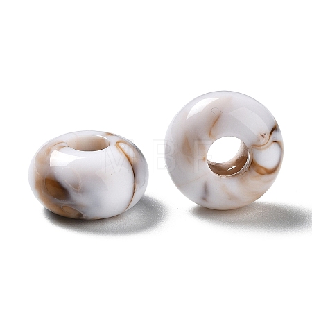 Imitation Gemstone Opaque Acrylic Beads OACR-Z004-06-1