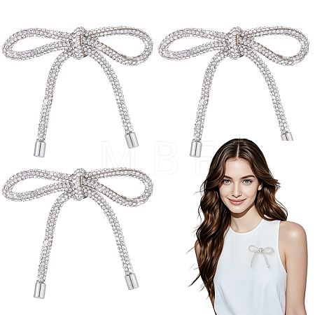 3Pcs Rhinestone Pins AJEW-CP0011-89-1