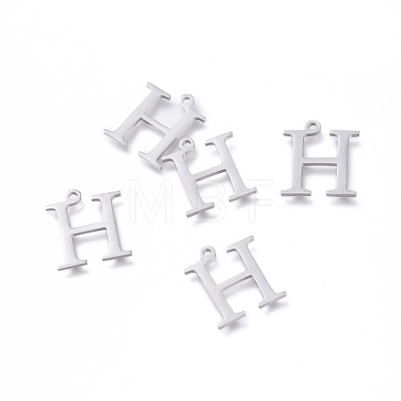 Tarnish Resistant 304 Stainless Steel Charms STAS-K215-02P-1
