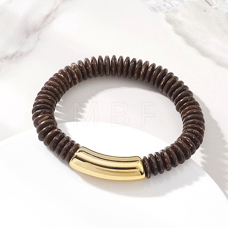 Coconut Bracelets BJEW-JB13019-1