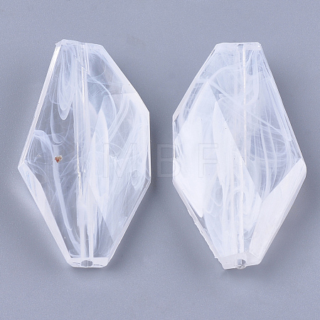 Acrylic Beads OACR-T006-065-1