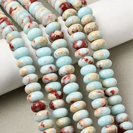 Synthetic Shoushan Stone Beads Strands G-G102-C12-01-1