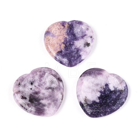 Natural Lepidolite Thumb Worry Stone X-G-N0325-01D-01-1