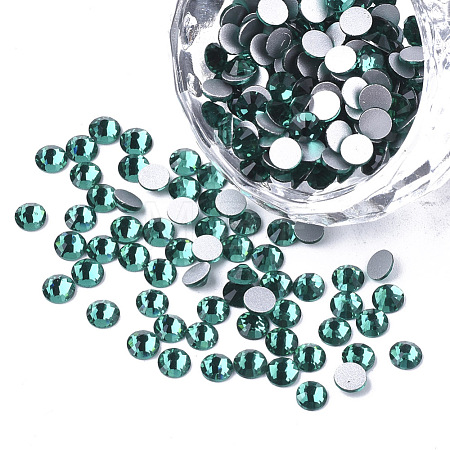 Glass Flat Back Rhinestone Cabochons RGLA-S002-20SS-20-1