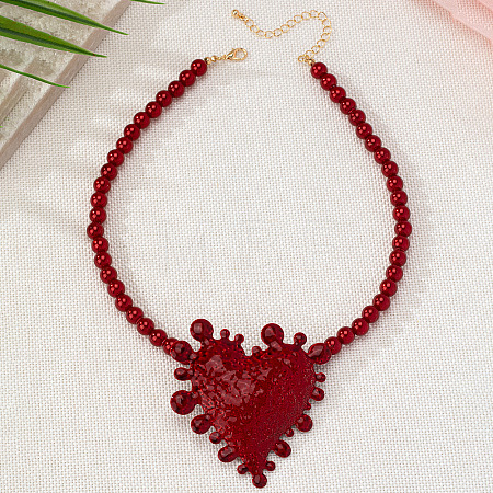 Women's Alloy Necklaces WGD946B-04-1