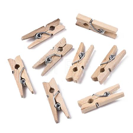 Wooden Craft Pegs Clips WOOD-R249-019-1