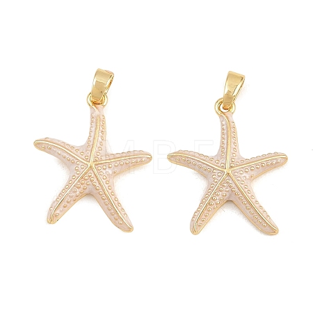 Brass Enamel Pendants X-KK-E800-08A-G-1