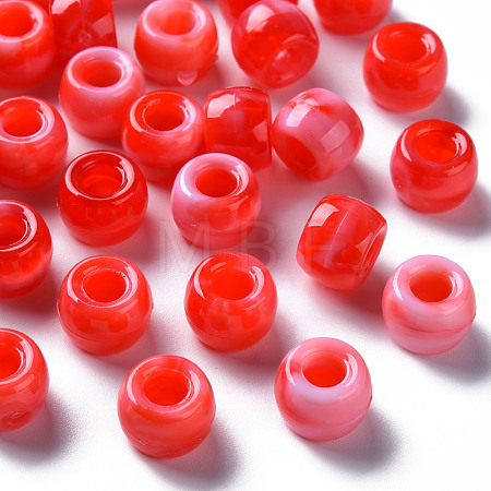 Acrylic European Beads MACR-S375-002A-05-1