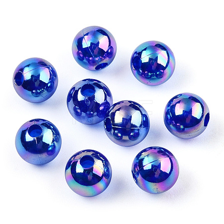 Transparent Acrylic Beads MACR-T046-01E-02-1