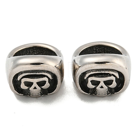 316 Surgical Stainless Steel Beads STAS-Q326-06AS-06-1