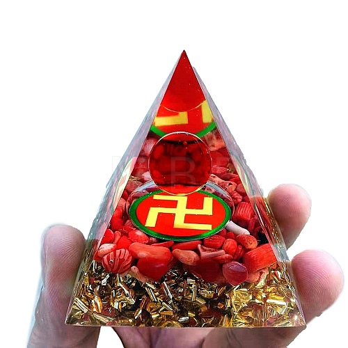 Orgonite Pyramid Resin Energy Generators PW-WG2214D-04-1