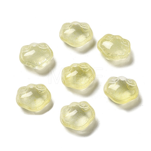 Transparent Glass Beads GLAA-D025-08B-1