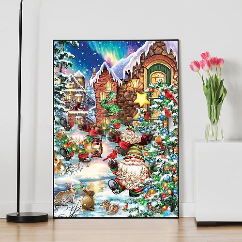 Christmas DIY Diamond Painting Kits PW-WGE0442-12-1