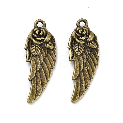 Tibetan Style Alloy Pendants FIND-M047-11AB-1