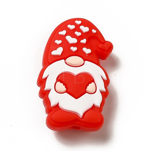 Food Grade Eco-Friendly Silicone Focal Beads SIL-H002-02-1