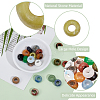 20Pcs 20 Styles Natural & Synthetic Mixed Gemstone European Beads G-PA0002-35-6