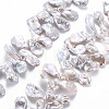 Natural Keshi Pearl Beads Strands PEAR-S020-B03-2