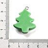 Christmas Theme Opaque Resin Pendants RESI-F054-A09-3