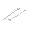 304 Stainless Steel Eye Pins STAS-K293-13P-0.6x30mm-2