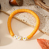 Bohemian Style Polymer Clay Beads Stretch Bracelets for Women Men XS5734-6-2