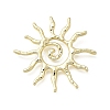 Hammered Alloy Pendants X-PALLOY-B016-03A-G-1