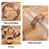   4Pcs 2 Style Walnut Wood Cup Sleeve AJEW-PH0003-87-4